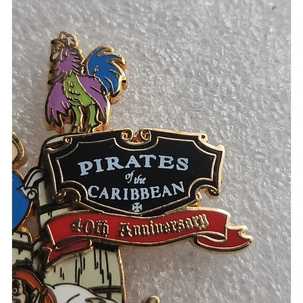 Disney‎ Pin Pirates of the Caribbean 40th Marc Davis Wants Redhead LE 250 52952